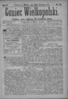 Goniec Wielkopolski: najtańsze pismo codzienne dla wszystkich stan&oacute;w 1879.04.23 R.3 Nr93