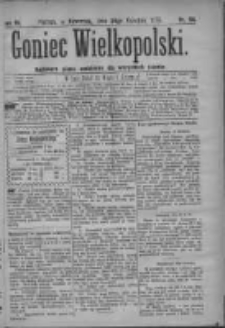 Goniec Wielkopolski: najtańsze pismo codzienne dla wszystkich stan&oacute;w 1879.04.24 R.3 Nr94