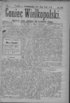Goniec Wielkopolski: najtańsze pismo codzienne dla wszystkich stanów 1879.05.12 R.3 Nr108