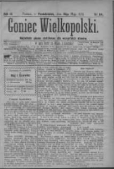 Goniec Wielkopolski: najtańsze pismo codzienne dla wszystkich stanów 1879.05.19 R.3 Nr114
