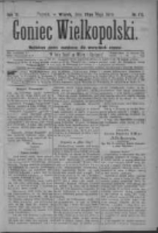 Goniec Wielkopolski: najtańsze pismo codzienne dla wszystkich stan&oacute;w 1879.05.20 R.3 Nr115