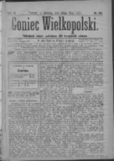 Goniec Wielkopolski: najtańsze pismo codzienne dla wszystkich stan&oacute;w 1879.05.24 R.3 Nr118