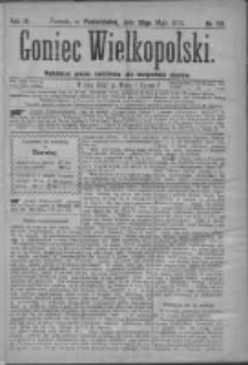 Goniec Wielkopolski: najtańsze pismo codzienne dla wszystkich stan&oacute;w 1879.05.26 R.3 Nr119