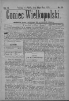 Goniec Wielkopolski: najtańsze pismo codzienne dla wszystkich stanów 1879.05.30 R.3 Nr123