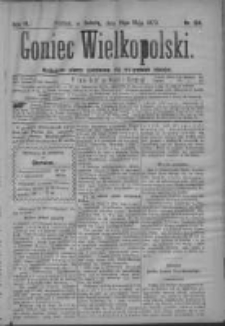 Goniec Wielkopolski: najtańsze pismo codzienne dla wszystkich stanów 1879.05.31 R.3 Nr124