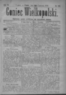 Goniec Wielkopolski: najtańsze pismo codzienne dla wszystkich stan&oacute;w 1879.06.06 R.3 Nr128