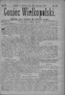 Goniec Wielkopolski: najtańsze pismo codzienne dla wszystkich stan&oacute;w 1879.06.07 R.3 Nr129