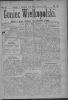 Goniec Wielkopolski: najtańsze pismo codzienne dla wszystkich stan&oacute;w 1879.06.10 R.3 Nr131