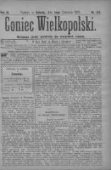 Goniec Wielkopolski: najtańsze pismo codzienne dla wszystkich stan&oacute;w 1879.06.14 R.3 Nr134