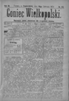 Goniec Wielkopolski: najtańsze pismo codzienne dla wszystkich stanów 1879.06.16 R.3 Nr135