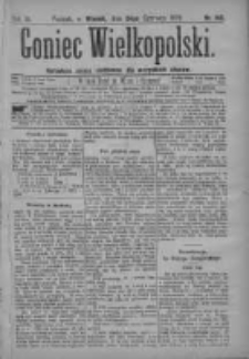 Goniec Wielkopolski: najtańsze pismo codzienne dla wszystkich stan&oacute;w 1879.06.24 R.3 Nr142