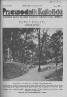 Przewodnik Katolicki. 1931 R.37 nr34