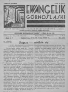 Ewangelik G&oacute;rnośląski. 1936 R.5 nr20