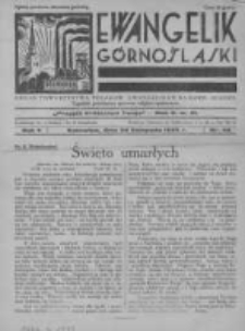 Ewangelik Górnośląski. 1936 R.5 nr48