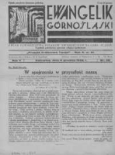 Ewangelik G&oacute;rnośląski. 1936 R.5 nr50