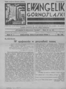 Ewangelik Górnośląski. 1936 R.5 nr50