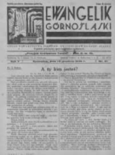 Ewangelik Górnośląski. 1936 R.5 nr51