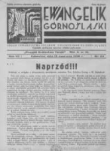Ewangelik G&oacute;rnośląski. 1938 R.7 nr24