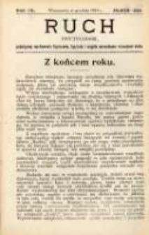 Ruch: dwutygodnik poświęcony sprawom wychowania fizycznego, hygieny i w og&oacute;le normalnego rozwoju ciała 1914.12 R.9 No.22/24=208/210