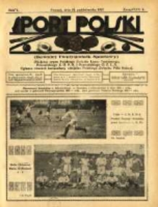 Sport Polski: (dawniej Dwutygodnik Sportowy): oficjalny organ Polskiego Związku Lawn-Tenisowego, Poznańskiego Z. O. P. N. i Poznańskiego O. Z. L. A.: ogłasza r&oacute;wnież komunikaty oficjalne Polskiego Związku Piłki Nożnej 1921.10.21 R.1 Z.4=15