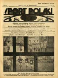 Sport Polski: oficjalny organ Polskiego Związku Lawn-Tenisowego, Poznańskiego Z. O. P. N. i Poznańskiego O. Z. L. A.: ogłasza r&oacute;wnież komunikaty oficjalne Polskiego Związku Piłki Nożnej 1922.04.29 R.2 Z.8