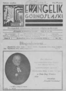 Ewangelik G&oacute;rnośląski. 1933 R.2 nr19