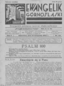 Ewangelik G&oacute;rnośląski. 1933 R.2 nr23