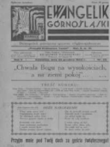 Ewangelik G&oacute;rnośląski. 1933 R.2 nr25