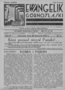 Ewangelik G&oacute;rnośląski. 1935 R.4 nr4