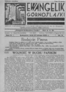 Ewangelik Górnośląski. 1935 R.4 nr8