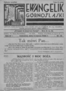 Ewangelik G&oacute;rnośląski. 1935 R.4 nr10