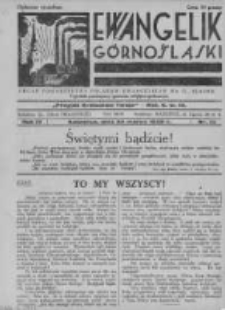Ewangelik G&oacute;rnośląski. 1935 R.4 nr13