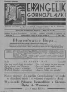 Ewangelik G&oacute;rnośląski. 1935 R.4 nr19
