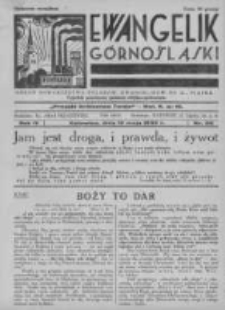 Ewangelik G&oacute;rnośląski. 1935 R.4 nr20