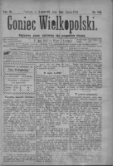 Goniec Wielkopolski: najtańsze pismo codzienne dla wszystkich stanów 1879.07.03 R.3 Nr149