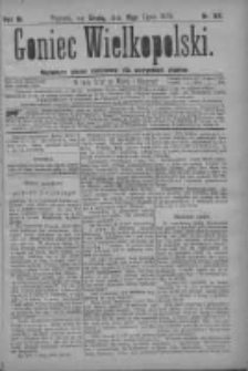 Goniec Wielkopolski: najtańsze pismo codzienne dla wszystkich stan&oacute;w 1879.07.16 R.3 Nr160