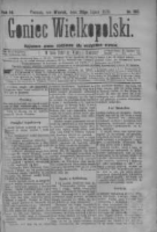Goniec Wielkopolski: najtańsze pismo codzienne dla wszystkich stan&oacute;w 1879.07.22 R.3 Nr165