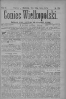 Goniec Wielkopolski: najtańsze pismo codzienne dla wszystkich stanów 1879.07.27 R.3 Nr170