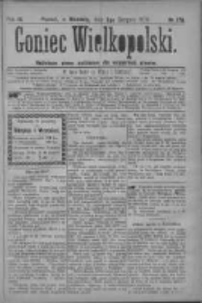 Goniec Wielkopolski: najtańsze pismo codzienne dla wszystkich stan&oacute;w 1879.08.03 R.3 Nr176