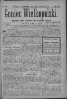 Goniec Wielkopolski: najtańsze pismo codzienne dla wszystkich stan&oacute;w 1879.08.07 R.3 Nr179