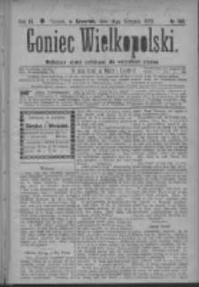 Goniec Wielkopolski: najtańsze pismo codzienne dla wszystkich stanów 1879.08.14 R.3 Nr185