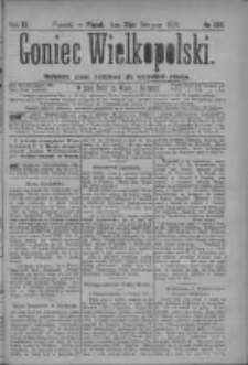 Goniec Wielkopolski: najtańsze pismo codzienne dla wszystkich stan&oacute;w 1879.08.15 R.3 Nr186