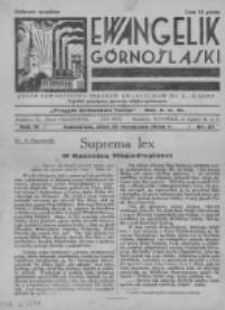 Ewangelik Górnośląski. 1935 R.4 nr41