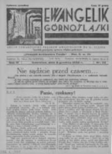 Ewangelik G&oacute;rnośląski. 1935 R.4 nr45