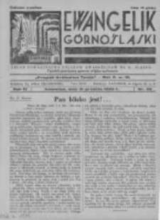 Ewangelik G&oacute;rnośląski. 1935 R.4 nr46