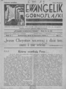 Ewangelik Górnośląski. 1936 R.5 nr1
