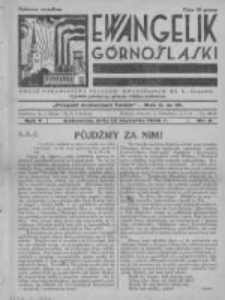Ewangelik Górnośląski. 1936 R.5 nr2
