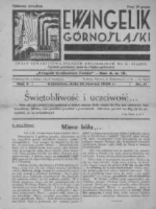 Ewangelik G&oacute;rnośląski. 1936 R.5 nr11