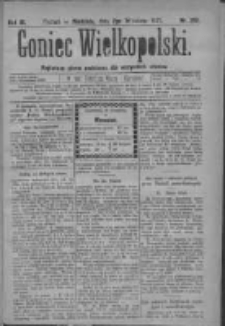 Goniec Wielkopolski: najtańsze pismo codzienne dla wszystkich stan&oacute;w 1879.09.07 R.3 Nr205