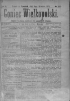Goniec Wielkopolski: najtańsze pismo codzienne dla wszystkich stanów 1879.09.25 R.3 Nr219